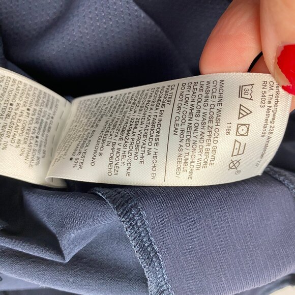 Athleta Brooklyn Skort 16" Womens 6 Navy Blue Athletic Performance Stretch - Picture 12 of 13